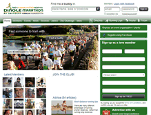 Tablet Screenshot of dingle.joggingbuddy.com